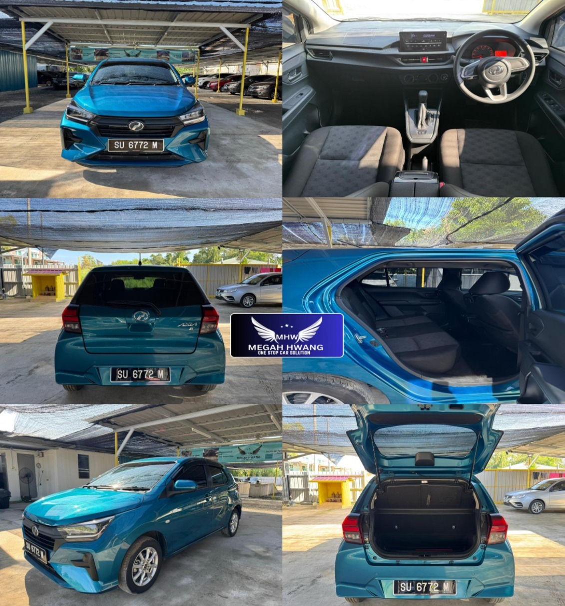 NEW SU 6772 M | PERODUA AXIA X 2024 (1.0) AUTO - Image 2